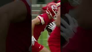 Louis ReesZammit Takes Running Back Reps At Chiefs Camp ⚡️ nfl nflukire shorts [upl. by Aiyt661]