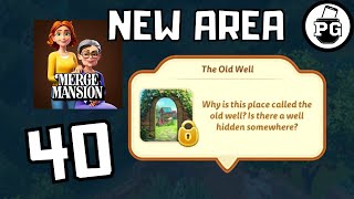 NEW Area The Old Well and Find Dog Rufus 🏡 Merge Mansion  Gameplay Walkthrough Part 40 [upl. by Enelam]