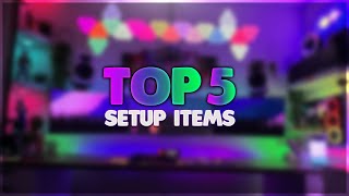 Top 5 Items To Improve Your Gaming Setup 2022 [upl. by Gilda]