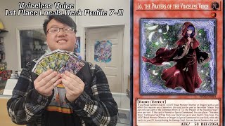 Voiceless Voice 1st place locals deck profile 70 [upl. by Idelle665]