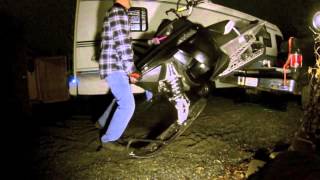 NorthWest Dynasty How to load a snowmobile like a BOSS [upl. by Ttik]