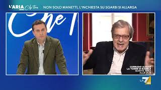 Quadro sequestrato Vittorio Sgarbi quotQuesto dipinto me lo portò un amico per chiedermi una [upl. by Ilarin]