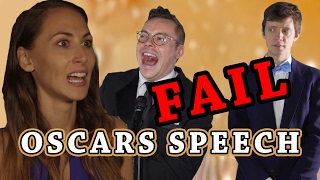 Oscar Speech FAIL  Team Internet [upl. by Betthel]