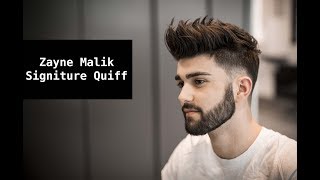 Zayn Malik Signature Hair Tutorial  Mens Summer Hairstyle Inspiration 2017 [upl. by Wendel679]