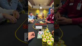 Big Sweat with Pocket Queens shorts poker texasholdem [upl. by Avle777]