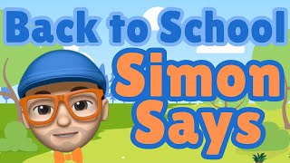 Simon Says Game  Back to School Brain Break  GoNoodle [upl. by Meggs]