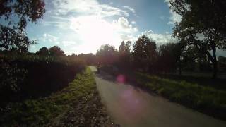 Gopro HD  Husqvarna SM 510 R with full Arrow ehaust system GREAT SOUND [upl. by Alegnaoj95]