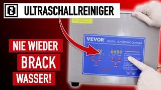 Ultraschall Reiniger • Funktionsweise und MEGA TIPP • nie wieder mühselig reinigen [upl. by Erodeht282]