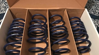 HampR lowering springs review 9th gen Honda Civic SI [upl. by Call882]