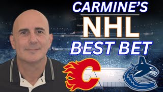 Calgary Flames vs Vancouver Canucks Picks and Predictions Today  NHL Best Bets for 41624 [upl. by Camila]