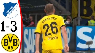 Hoffenheim vs Dortmund 13 Julian Ryerson Goal  All Goals and Extended Highlights [upl. by Detta81]