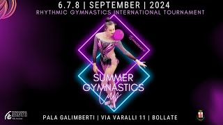 Friday Afternoon 6 Sept  Summer Gymnastic Cup  Rhythmic Gymnastics International Tournament [upl. by Naara]