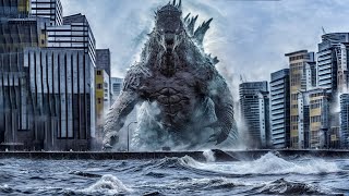 Godzilla Stops Tsunami to Save New York [upl. by Arammahs]