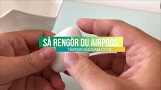 Så rengör du dina AirPods [upl. by Redmond]