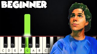 Until I Found You  Stephen Sanchez  BEGINNER PIANO TUTORIAL  SHEET MUSIC by Betacustic [upl. by Levona]