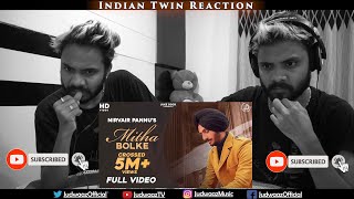 Indian Twin Reaction  Mitha Bolke  Nirvair Pannu  Kil Banda  Juke Dock [upl. by Earissed]