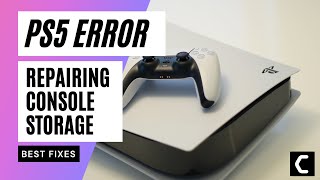 How To Fix PS5 Repairing Console Storage Best Fix 2022 [upl. by Akilaz]