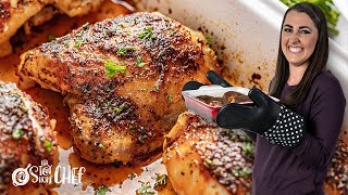 Whole Roast Chicken Recipe  Laura Vitale  Laura in the Kitchen Episode 302 [upl. by Ahsele526]