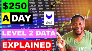 How You Can Use Level 2 Market Data To Your Advantage  How To Read Level 2 Data In WeBull [upl. by Aloek934]