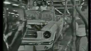 1965 Ford Mustang Production Fließband [upl. by Quartis283]