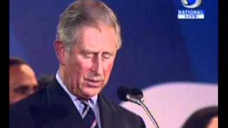 Commonwealth Games India 2010 Opening Ceremony Prince Charless Speech [upl. by Lisab]