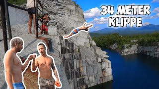 30 Meter Sprung in den USA Zurück im LEGENDÄREN Steinbruch [upl. by Huff]