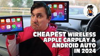 Wireless Apple Carplay Or Android Auto In ANY Vehicle For Less  Ultimate 2024 Solution [upl. by Nahsor340]