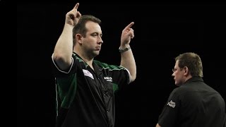 RECORDBREAKING NINEDARTER  Brendan Dolan v James Wade DoubleStart [upl. by Ewan]