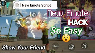 New Emote Hack Script😵Upcoming EmoteGarena Free Fire Made by Gaming Rudro Live [upl. by Egnalos]