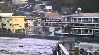 Japan Tsunami 3112011 unedited Part 1 [upl. by Enerak]