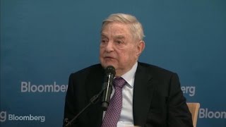 A Conversation With George Soros at Davos 2017 [upl. by Madea]