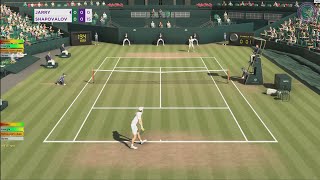 Nicolas Jarry VS Denis Shapovalov  WIMBLEDON  Tennis Elbow 4  Gameplay [upl. by Llert]