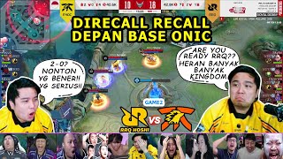 REAKSI LER MARSHA OZAWA LIAT RRQ VS ONIC GAME 2 REACTION STREAMER FNATIC ONIC vs RRQ HOSHI MPLIDS14 [upl. by Dnomse237]