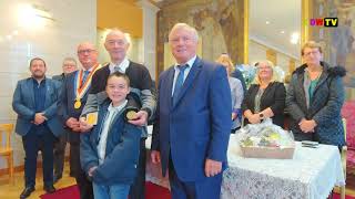 Remise de la Médaille de la ville de Caudry et de la Médaille du Député [upl. by Saxen]