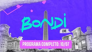 PROGRAMACIÓN COMPLETA 107  BONDI LIVE [upl. by Nivan]