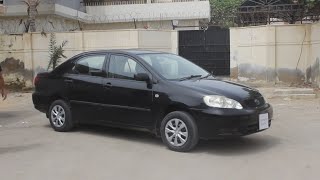 Toyota Corolla XLi 2007  InDepth Review  Bamwheels  Omer Arshad  Urdu [upl. by Wichern]