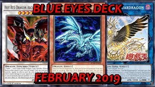 YGO PRO Blue Eyes Guardragon Deck  February 2019 [upl. by Forsyth]