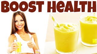 Boost Your HEALTH amp Detox Entire Body with This SIMPLE Banana Juice Recipe How to Boost Your Health [upl. by Albion]