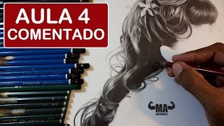 Como Desenhar Cabelo [upl. by Kamp]