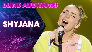 Shyjana Performs Freya Ridings Castles  The Blind Auditions  The Voice Australia [upl. by Holladay504]