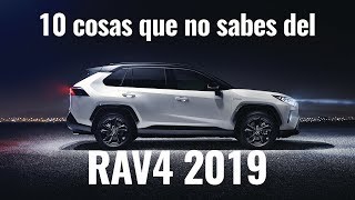 Toyota RAV4 2019  10 cosas que seguro no sabías  Car Play y Android Auto [upl. by Nogam432]