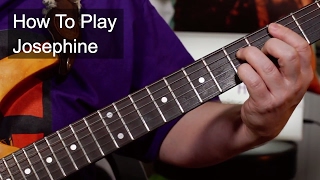 Josephine Chris Rea Guitar Lesson [upl. by Eahsat814]