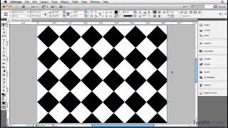 InDesign Tutorial  How to create repeating patterns [upl. by Docilu]