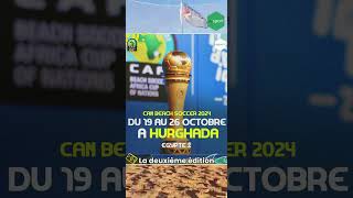 Coupe dAfrique de beach soccer se jouera en Égypte en octobre [upl. by Ajnotal600]