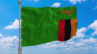 Zambia National Anthem  Stand and Sing of Zambia Proud and Free [upl. by Annanhoj]