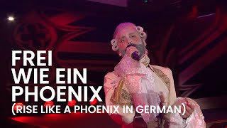 CONCHITA WURST  FREI WIE EIN PHOENIX Rise Like A Phoenix  GermanDeutsch LIVE AT A4L [upl. by Hadwin]