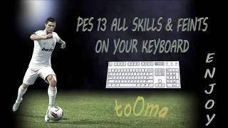 PES 13 PC All Skills amp Feints And Tricks  HD Tutorial [upl. by Onifur]