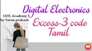 Excess 3 code Tamil for digital electronicsbcd to excess3 code conversionTamilxs3 code Addition [upl. by La]