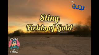 STING  FIELDS OF GOLD LYRICS [upl. by Emelin569]