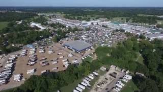 1st monday in canton texas from drone HD [upl. by Aciraa]